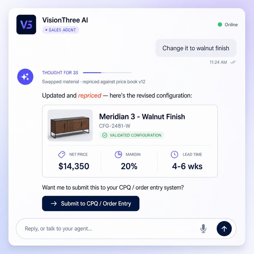 AI 3D Sales Agent