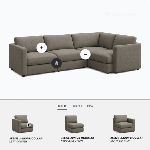 3D Modular Configurator ! 3D Modular Sofa Configurator